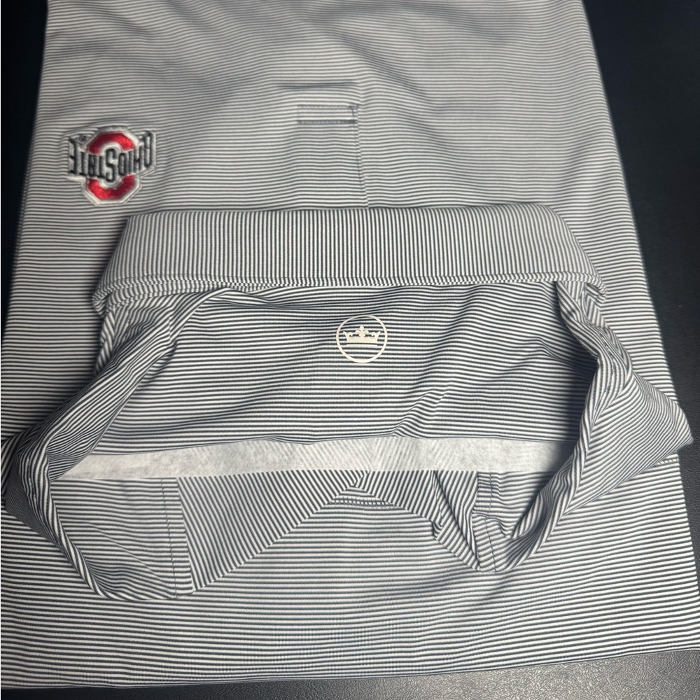 PETER MILLAR The Ohio State Jubilee Stripe
Performance Polo - Picture 5 of 9